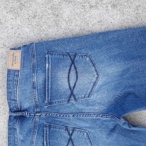 Abercrombie Fitch Super Skinny 14 regular w 32 blue jeans